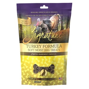 Zignature Zignature 香軟鮮肉狗小食 火雞 4OZ 正面圖