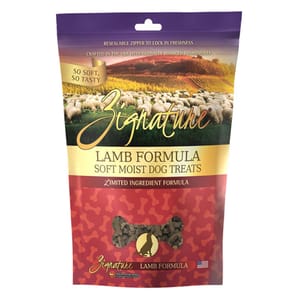 Zignature Zignature 香軟鮮肉狗小食 羊肉 4OZ   正面圖