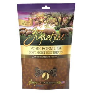 Zignature Zignature 香軟鮮肉狗小食 豚肉 4OZ 正面圖
