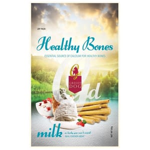 Greedy Greedy Dog 純天然狗小食 milk 牛奶 80g 80g 正面圖