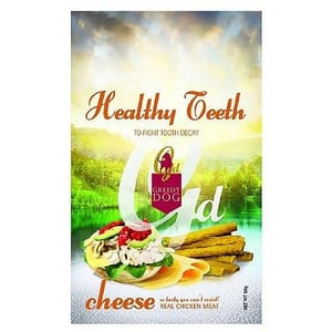 Greedy Greedy Dog 純天然狗小食 cheese 芝士 80g 80g  正面圖