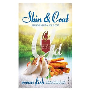 Greedy Greedy Dog 純天然狗小食 Ocean Fish 海洋魚 80g 80g  正面圖