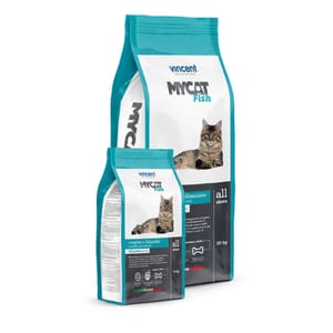 Vincent Vincent MYCAT 貓糧至尊 貓糧 全貓適用 意大利製造 海洋魚味 4kg - 限時體驗價 4kg  正面圖