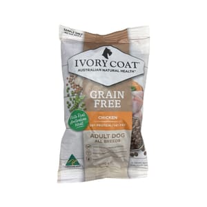 Ivory Ivory Coat 狗糧 無穀物成犬配方雞肉味 300g 300g 正面圖