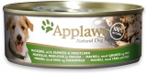 Applaws Applaws 狗罐頭 天然優質鯖魚及紫菜及甜玉米 156g 156g 正面圖