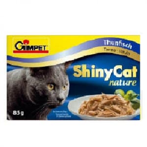 Gim Gim Cat 貓罐頭 ShinyCat Nature 天然優質水煮罐 吞拿魚 85g 85g 正面圖