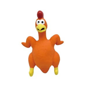 HelloDOG HelloDOG 狗玩具 玩具嚴選 乳膠磨牙耐咬發聲尖叫雞 正面圖