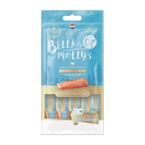 Bella & Molly's Bella & Molly's 貓肉泥 消化道健康配方 三文魚肉醬 14g x 4 14g 正面圖