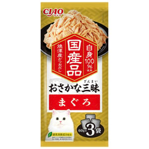CIAO CIAO 貓零食 新產品 60g×3 60g 正面圖