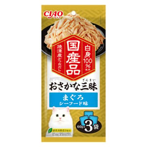 CIAO CIAO 貓零食 新產品 60g×3 60g  正面圖