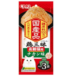 CIAO CIAO 貓濕糧 新產品 60g×3 60g 正面圖
