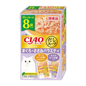CIAO CIAO 貓濕糧 新產品 40g×8袋 40g  正面圖