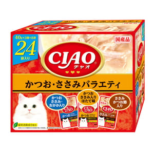 CIAO CIAO 貓濕糧 新產品 40g×24袋 40g  正面圖