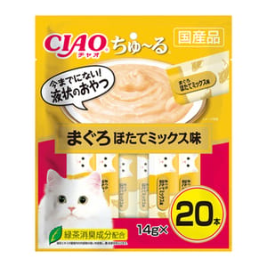 CIAO CIAO 貓肉泥 新產品 14g×20本 14g  正面圖