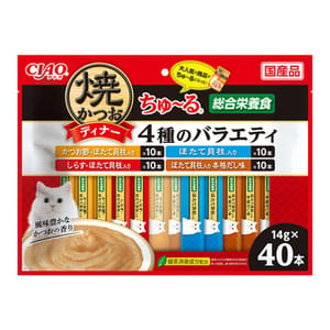 CIAO CIAO 貓肉泥 新產品 14g×40本 14g  正面圖