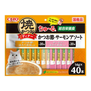 CIAO CIAO 貓肉泥 新產品 14g×40本 14g 正面圖