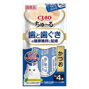 CIAO CIAO 貓肉泥 新產品 14g×4本 14g  正面圖