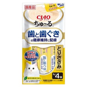 CIAO CIAO 貓肉泥 新產品 14g×4本 14g 正面圖