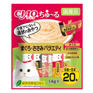 CIAO CIAO 貓肉泥 新產品 14g×20本 14g 正面圖