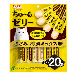 CIAO CIAO 貓零食 新產品 15g×20本 15g 正面圖