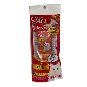CIAO CIAO 貓零食 新產品 80g 80g  正面圖