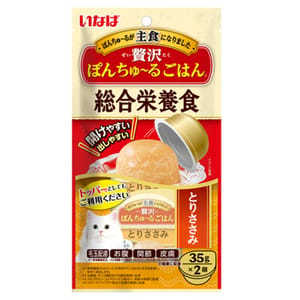 CIAO CIAO 貓零食 日本INABA 豪華啫喱 新產品 35g×2個 35g  正面圖
