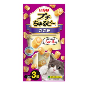 CIAO CIAO 貓零食 日本INABA 日本軟心零食粒 新產品 10g x 3袋 10g 正面圖