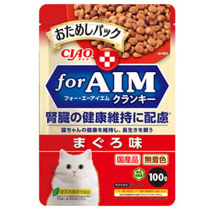 CIAO CIAO 貓糧 AIM夾心乾糧 新產品 100g 100g 正面圖