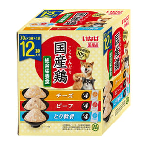 CIAO CIAO 狗肉泥 日本INABA 新產品 70g×12袋 70g 正面圖