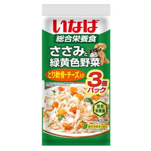 CIAO CIAO 狗零食 日本INABA 新產品 60g×3袋 60g 正面圖