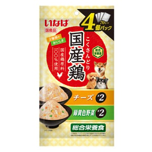 CIAO CIAO 狗肉泥 日本INABA 新產品 70g×4袋 70g 正面圖