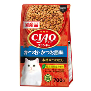 CIAO CIAO 貓糧 鰹魚及鰹魚片味 700g 700g 正面圖