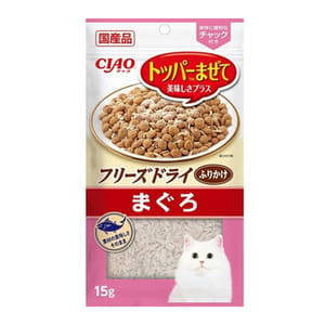 CIAO CIAO 貓零食 凍乾肉鬆 吞拿魚 15g 15g 正面圖