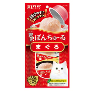 CIAO CIAO 貓零食 果凍啫哩杯 吞拿魚味 35g×2個 35g  正面圖