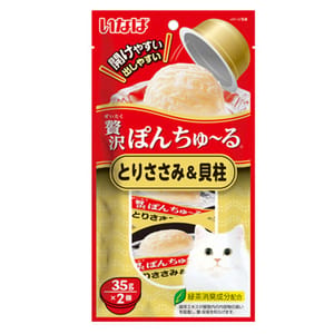 CIAO CIAO 貓零食 果凍啫哩杯 雞肉及扇貝味 35g×2個 35g  正面圖