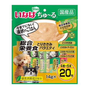 CIAO CIAO 狗肉泥 日本INABA 新產品 14g×20本 14g 正面圖