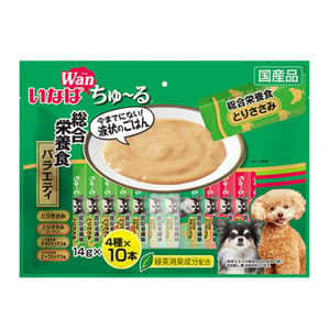 CIAO CIAO 狗肉泥 日本INABA 新產品 14g×40本 14g 正面圖