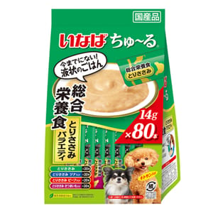 CIAO CIAO 狗肉泥 日本INABA 新產品 14g×80本 14g 正面圖