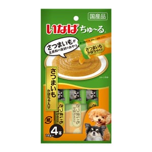 CIAO CIAO 狗肉泥 日本INABA 新產品 14g×4本 14g 正面圖