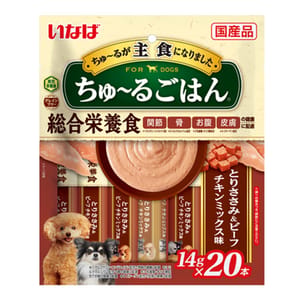 CIAO CIAO 狗肉泥 日本INABA 新產品 14g×20本 14g 正面圖