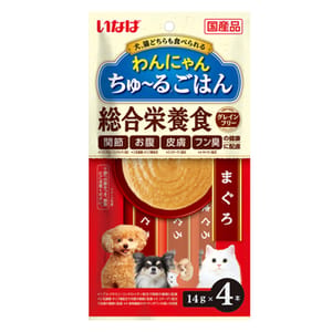 CIAO CIAO 狗肉泥 日本INABA 新產品 14g×4本 14g 正面圖