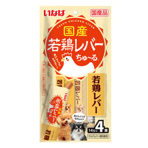 CIAO CIAO 狗零食 日本INABA 新產品 14g×4本 14g 正面圖