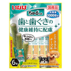CIAO CIAO 狗零食 日本INABA 新產品 6本 正面圖