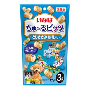 CIAO CIAO 狗零食 日本INABA 新產品 12g×3袋 12g 正面圖