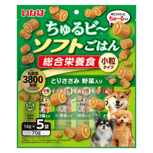 CIAO CIAO 狗零食 日本INABA 新產品 14g×5袋 14g 正面圖