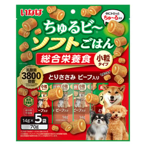CIAO CIAO 狗零食 日本INABA 新產品 14g×5袋 14g 正面圖