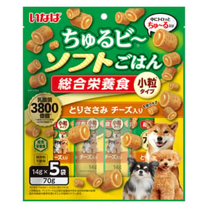CIAO CIAO 狗零食 日本INABA 新產品 14g×5袋 14g 正面圖