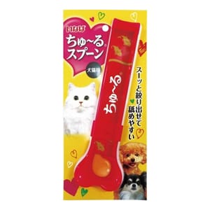 CIAO CIAO 貓犬用品 肉泥餵食棒 紅色 1支  貓犬用 正面圖