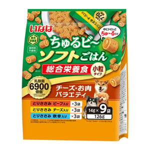 CIAO CIAO 狗零食 日本INABA 新產品 14g×9袋 14g 正面圖