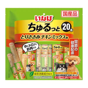 CIAO CIAO 狗零食 關節健康夾心卷 嫩雞軟骨味 20本 正面圖